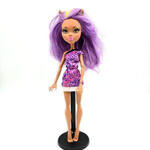 Monster High Doll Clawdeen Wolf Skultimate Roller Maze Redressed Mattel Read